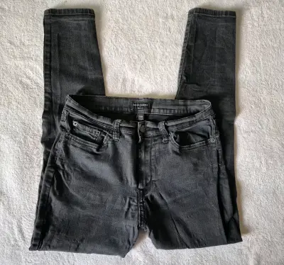 Jeans Skinny Banana Republic Negro - miniatura 2