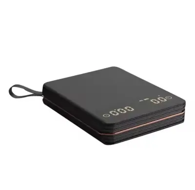 Balanza digital portátil con tiempo ,pantalla LED - miniatura 2