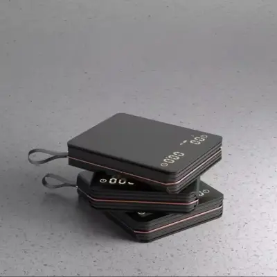 Balanza digital portátil con tiempo ,pantalla LED - miniatura 3