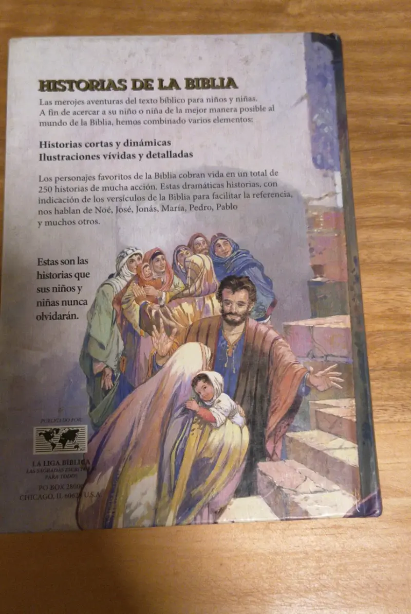 Libro Historias de la Biblia para Niños - 2