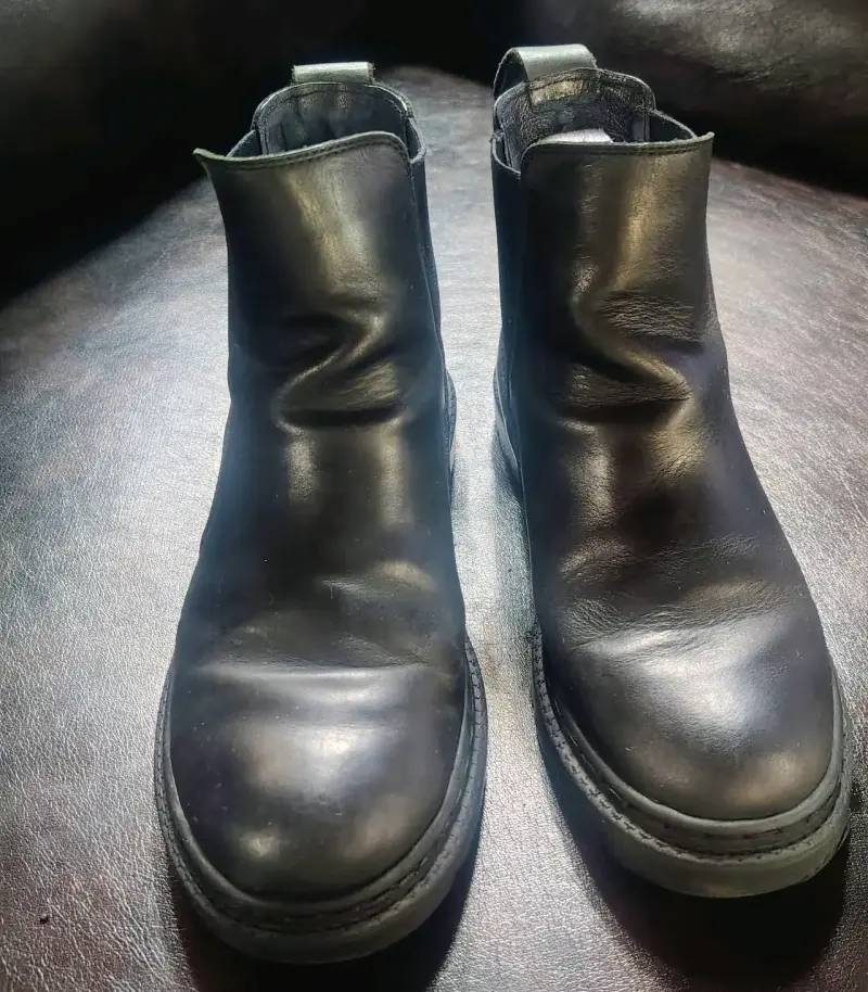 Botines de cuero Americano N°37