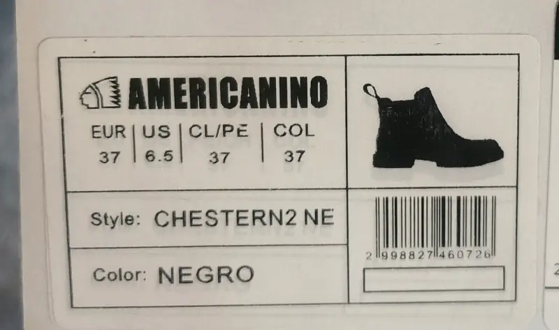 Botines de cuero  Americano N°37 - 3