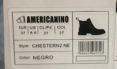 Botines de cuero  Americano N°37 - miniatura 3