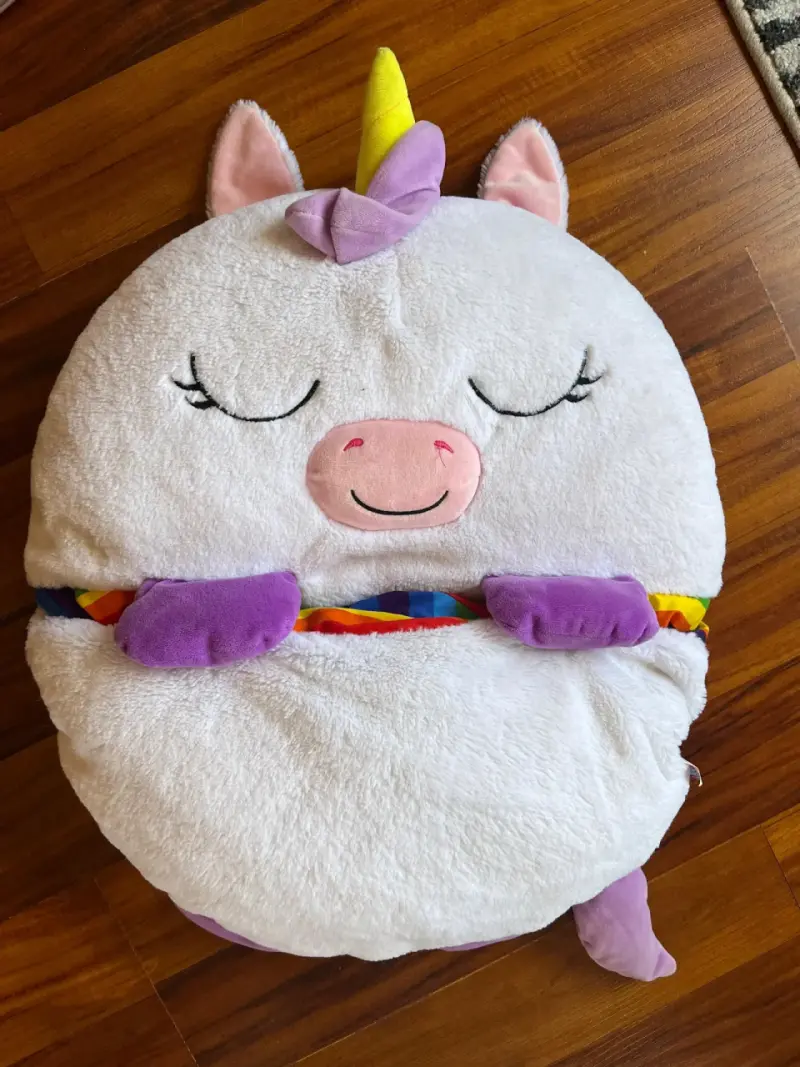 Happy Nappers Saco de dormir infantil unicornio