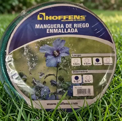 Manguera de riego enmallada Hoffens 20m - miniatura 1