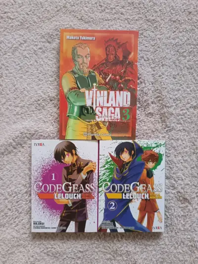 mangas Vinland Saga y Code Geass - miniatura 1