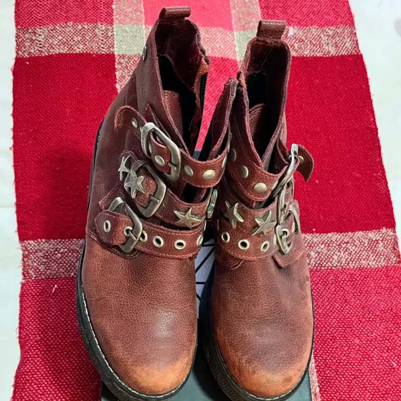 Botines rojos cmoran - 2