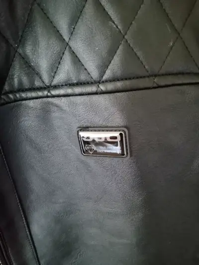 Chaqueta de cuero negra para hombre JJO Collection - miniatura 6