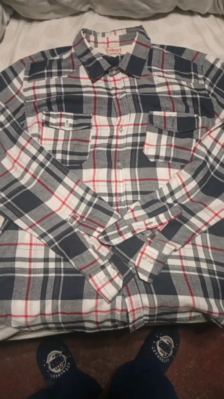 Camisa a cuadros Robert Lewis para hombre - 1
