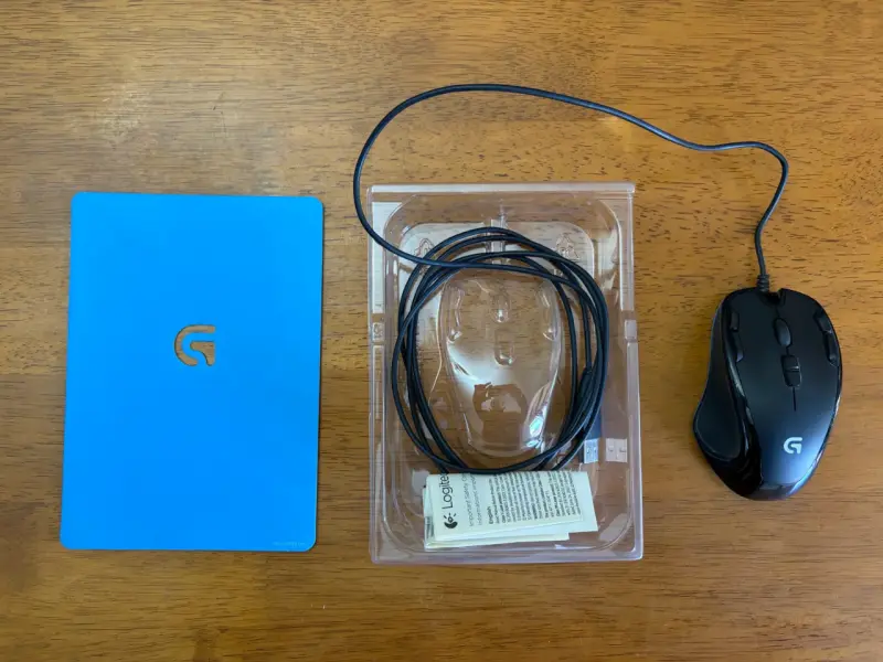 Mouse Gamer Óptico Logitech G300S Negro - 3