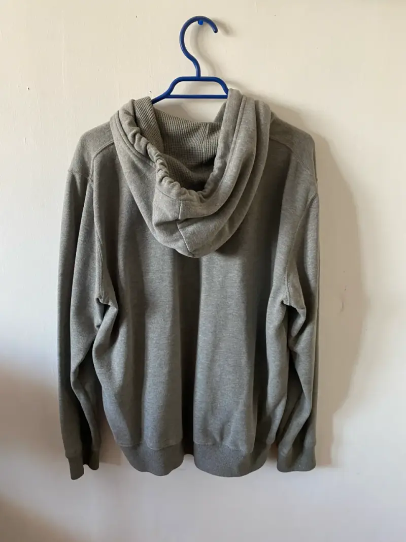 Polerón gris con capucha Robert Lewis talla L - 4