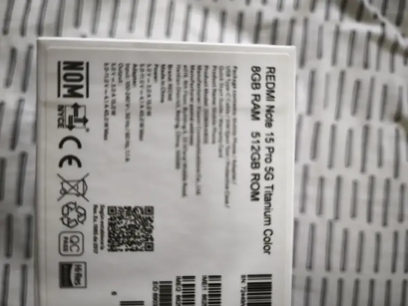 Smartphone Xiaomi Redmi Note 15 Pro 5G 512GB - 4
