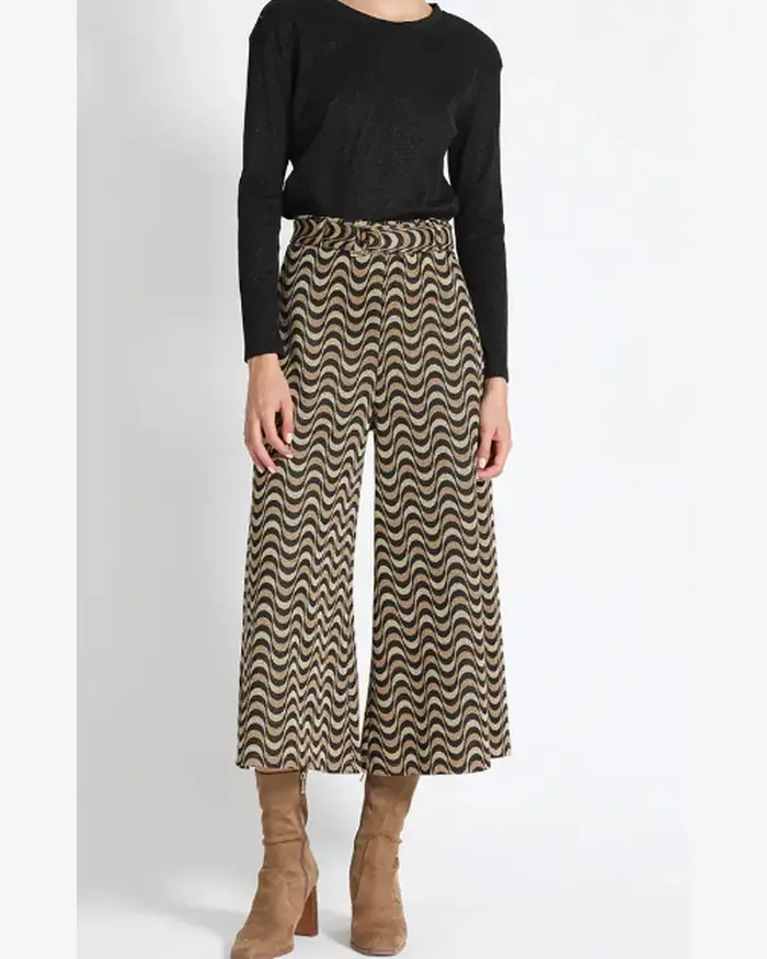 Pantalón Palazzo cropped marca Liolá - 2