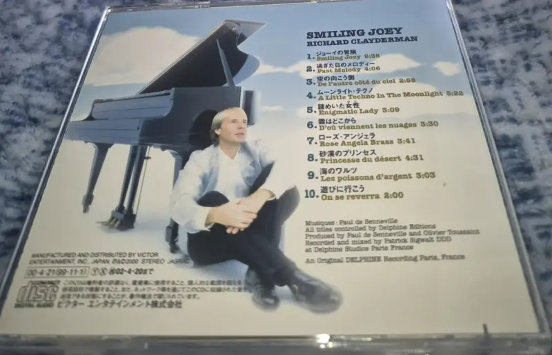 CD Richard Clayderman Smiling Joey - 4