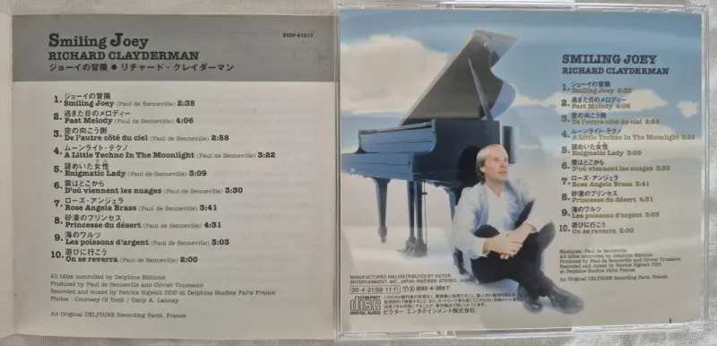 CD Richard Clayderman Smiling Joey - 5