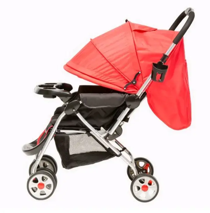 Coche de Paseo Yamp Rojo Plegable - 5
