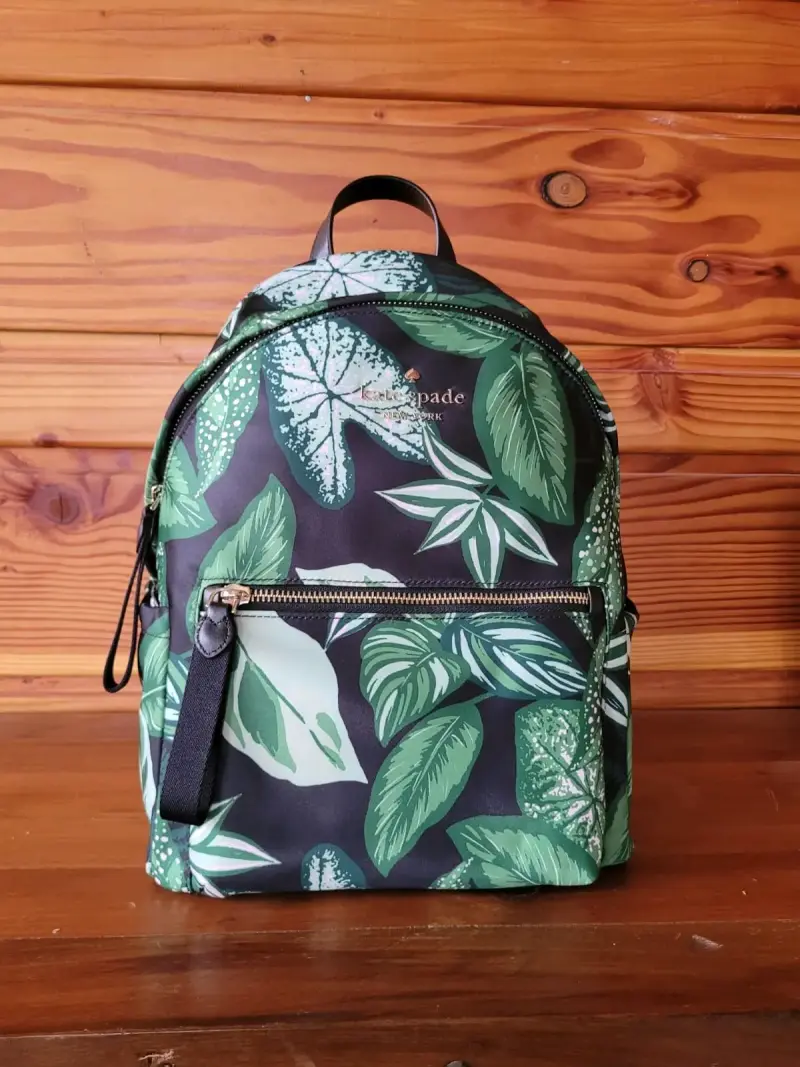 Mochila estampada hojas verde Kate Spade - 2
