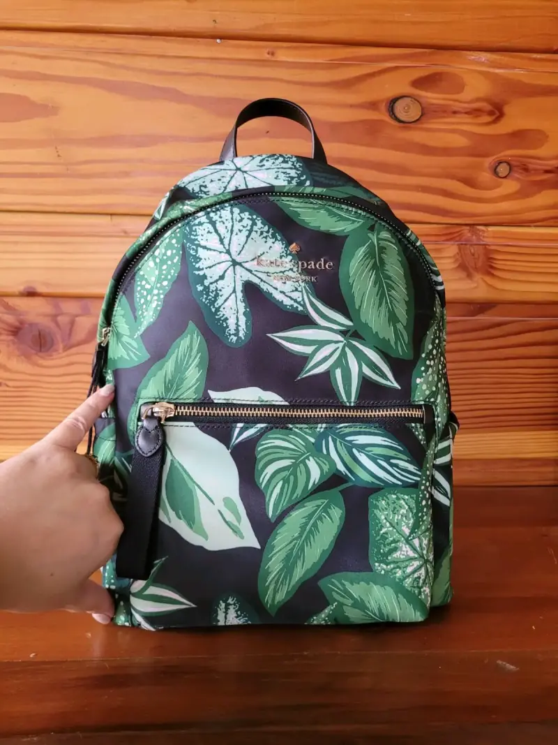 Mochila estampada hojas verde Kate Spade - 3