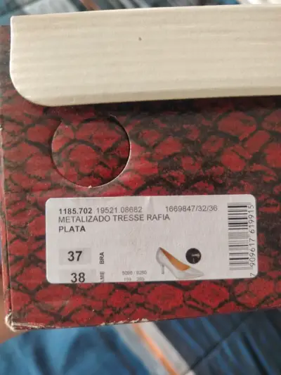 Zapatos de Tacón Plateados Vizzano - miniatura 3