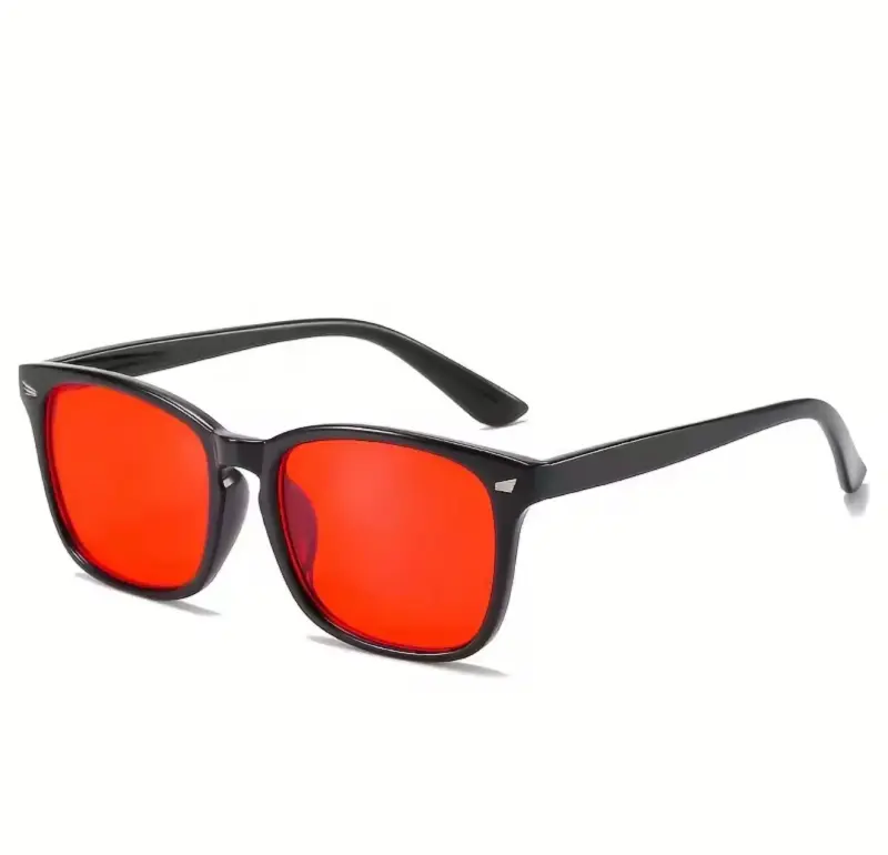 Gafas de Sol con Lentes Rojos Modernas - 2