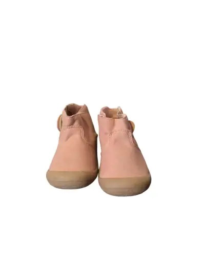 Botines de cuero rosado para niñas Colloky - miniatura 2