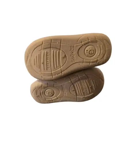 Botines de cuero rosado para niñas Colloky - miniatura 4