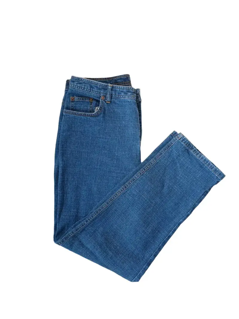 Jeans de mezclilla azul en buen estado - 2