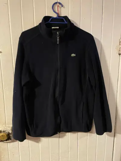 Chaqueta polar negra Lacoste para hombre - miniatura 5