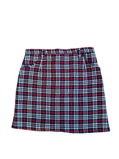 Falda corta escocesa para mujer - miniatura 1