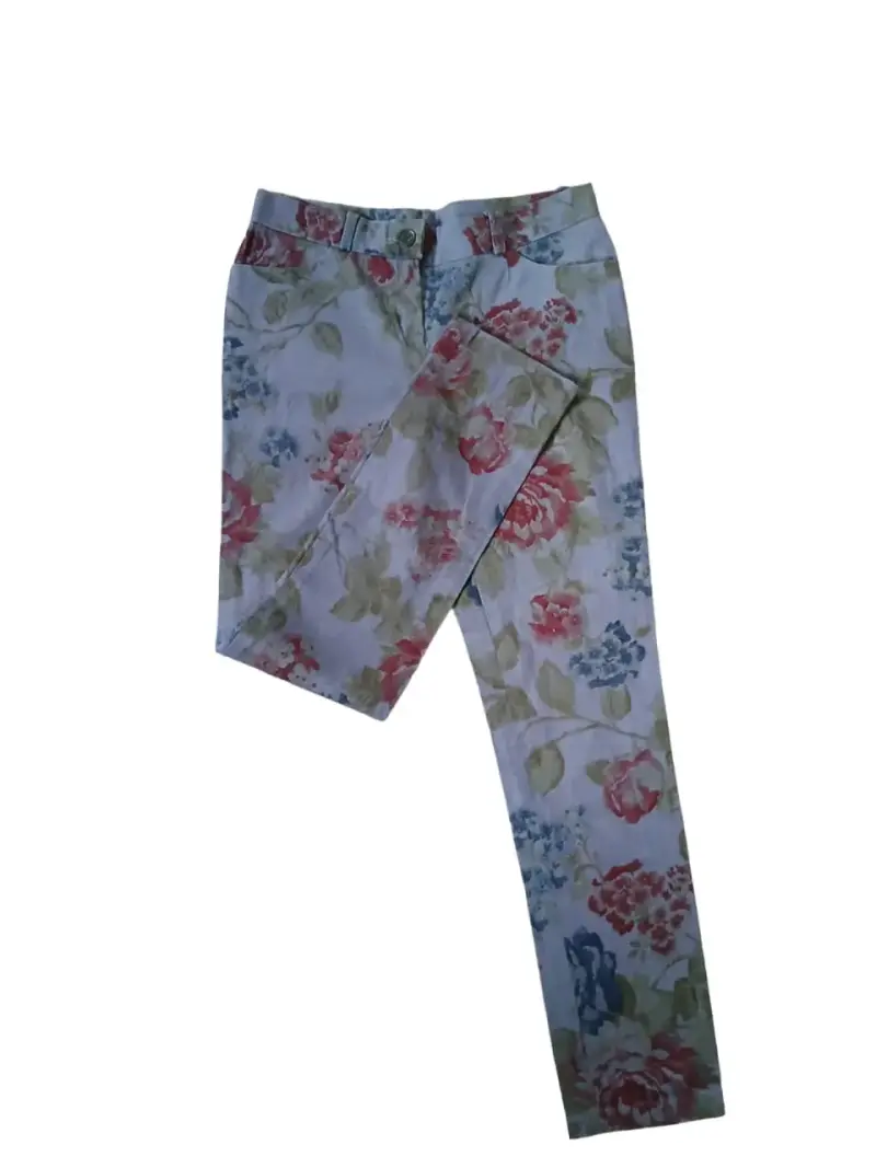 Pantalones de mujer con estampado floral - 3