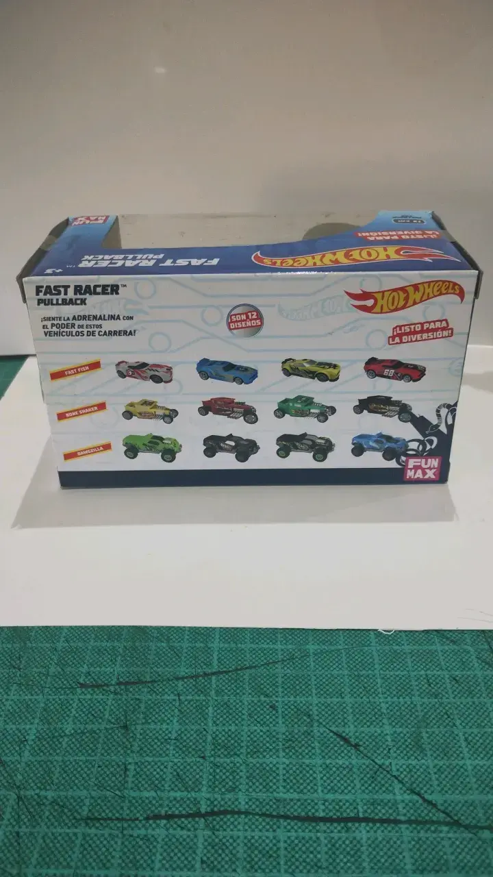 Auto Fricción Hot Wheels Bone Shaker Verde - 2