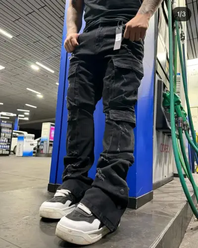 Jeans Flared Fashion Nova talla 50 - miniatura 1