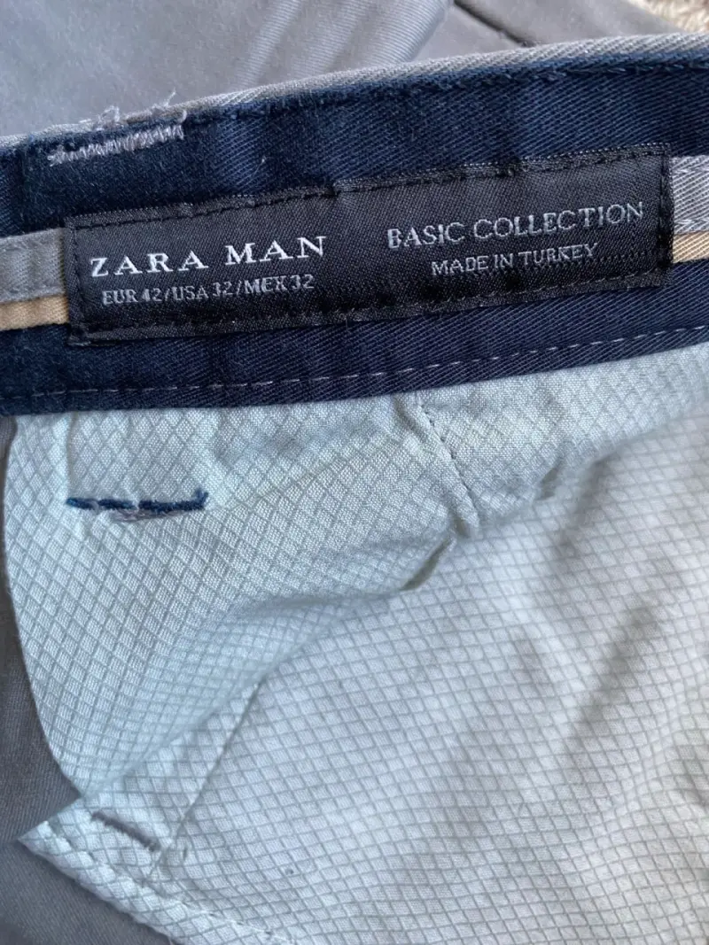 Pack2 pantalones. Zara y Dockers. Talla 42 (32 us) - 5