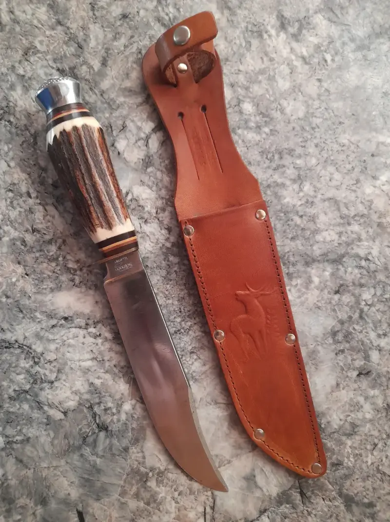 Cuchillo Aleman Dorko Solingen Antiguo 1960 - 2