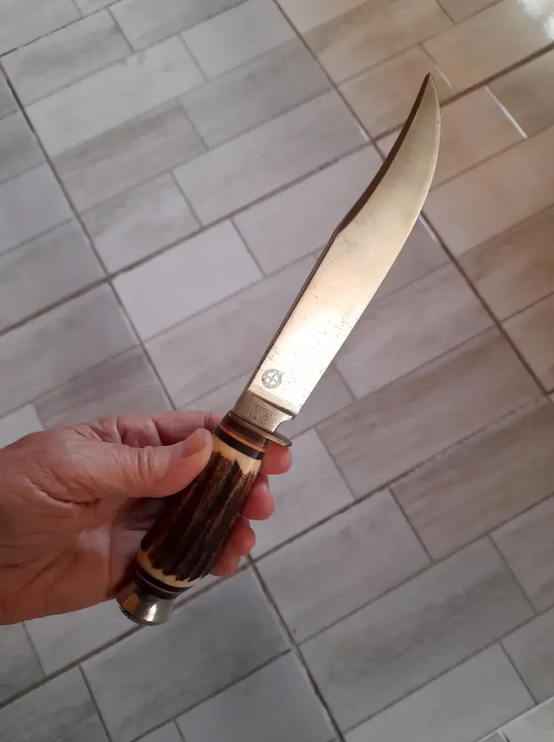Cuchillo Aleman Dorko Solingen Antiguo 1960 - 5