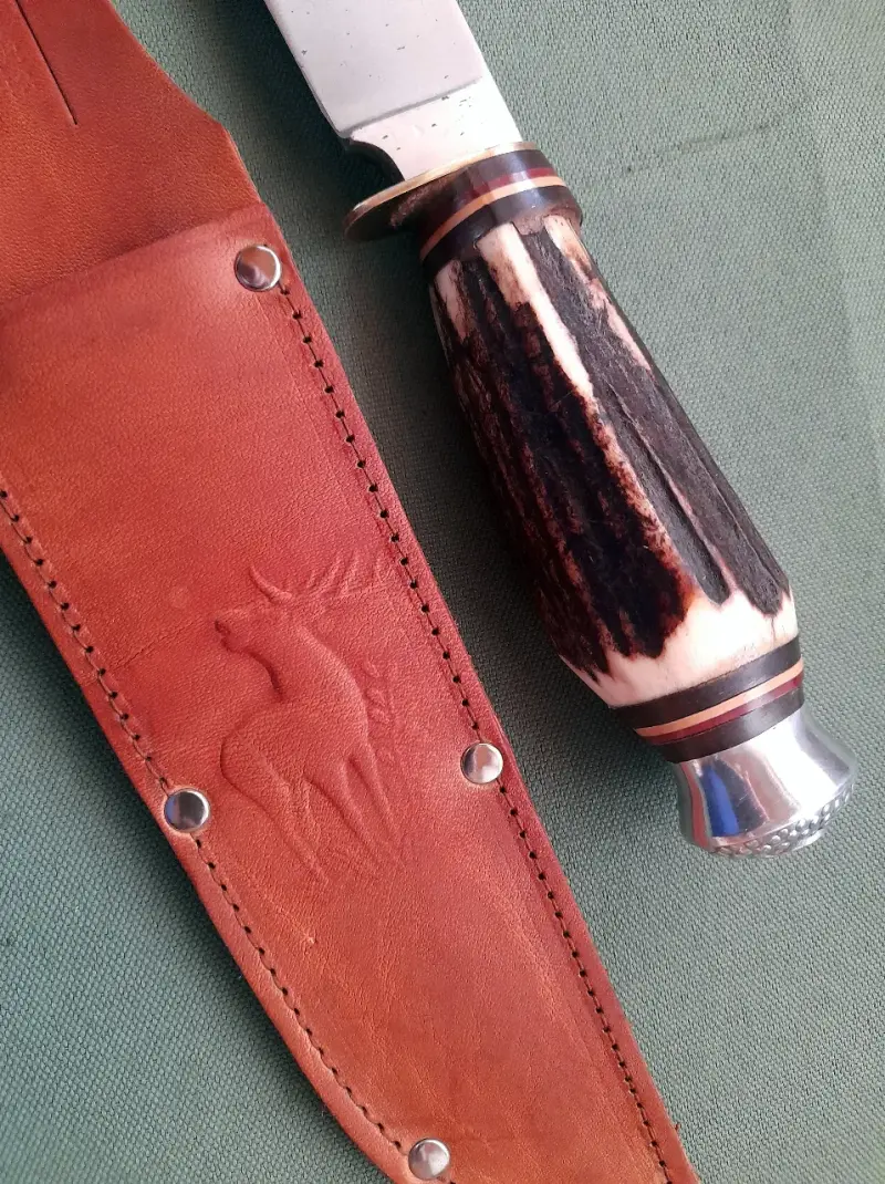 Cuchillo Aleman Dorko Solingen Antiguo 1960 - 6