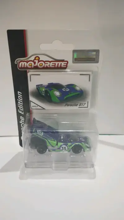 Auto Juguete Majorette Porsche 917 E. 1:64 - miniatura 1