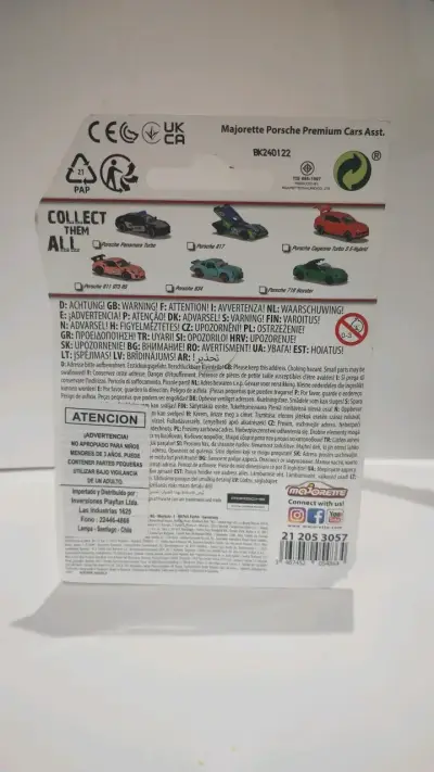 Auto Juguete Majorette Porsche 917 E. 1:64 - miniatura 3
