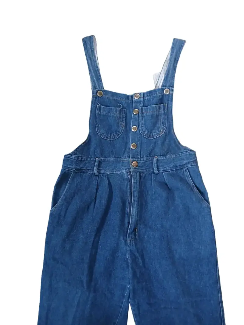 Overall de mezclilla azul para mujer - 2