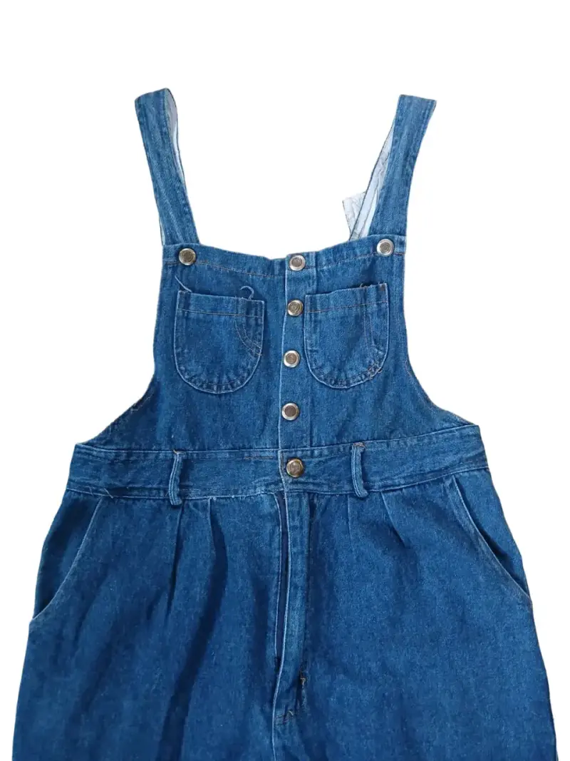 Overall de mezclilla azul para mujer - 3