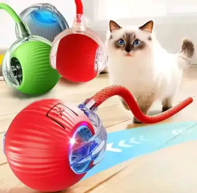 Juguete interactivo para gatos con luz LED - miniatura 1