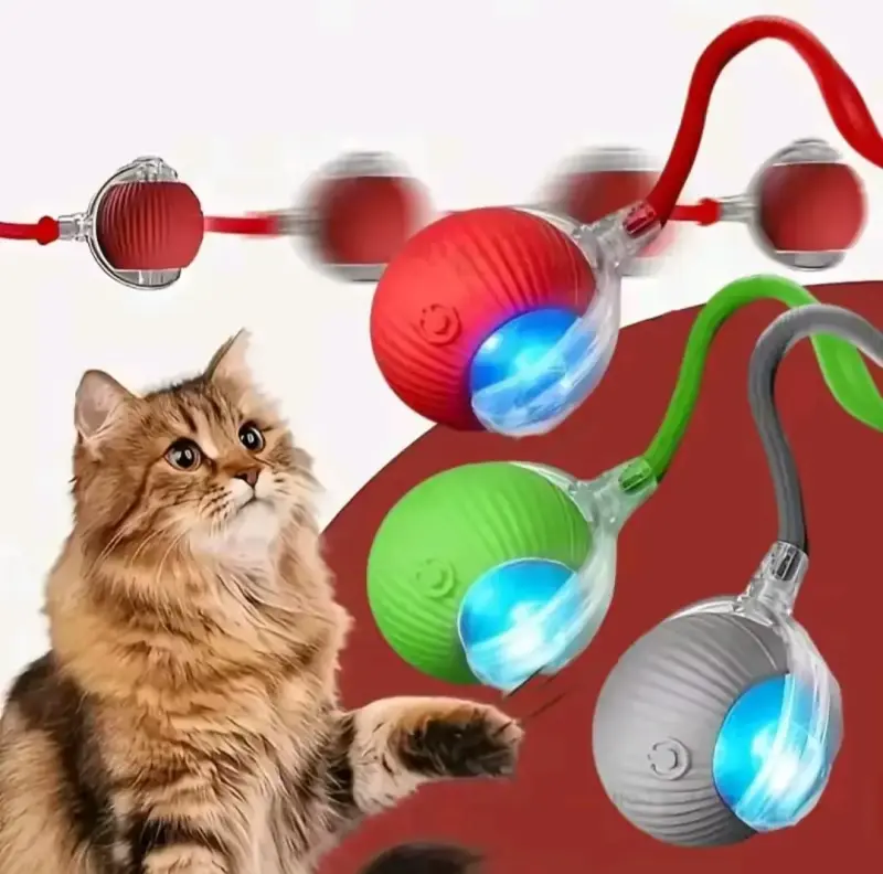 Juguete interactivo para gatos con luz LED - 3