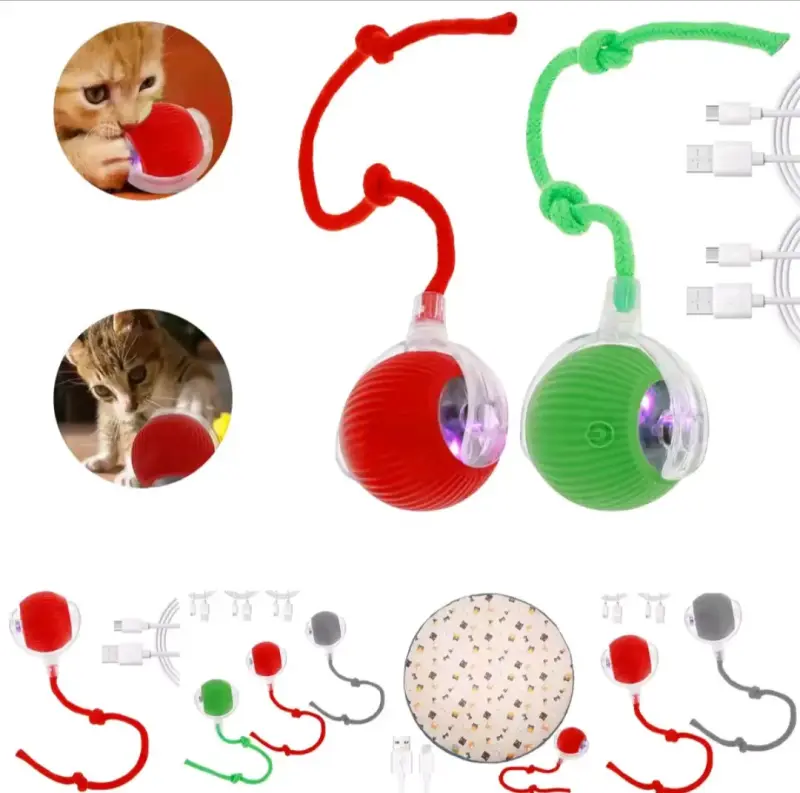 Juguete interactivo para gatos con luz LED - 5
