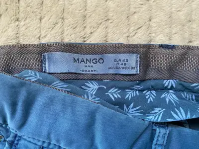 Pantalones  Mango slim fit para hombre. - miniatura 2