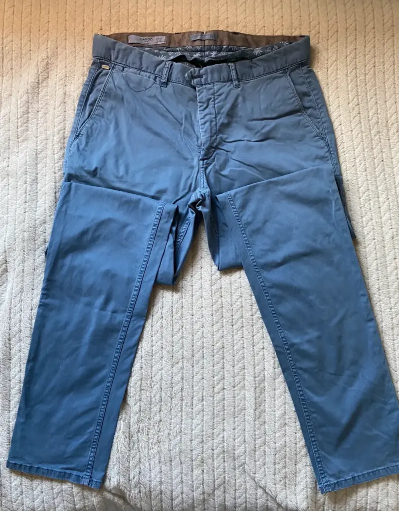Pantalones  Mango slim fit para hombre. - 4