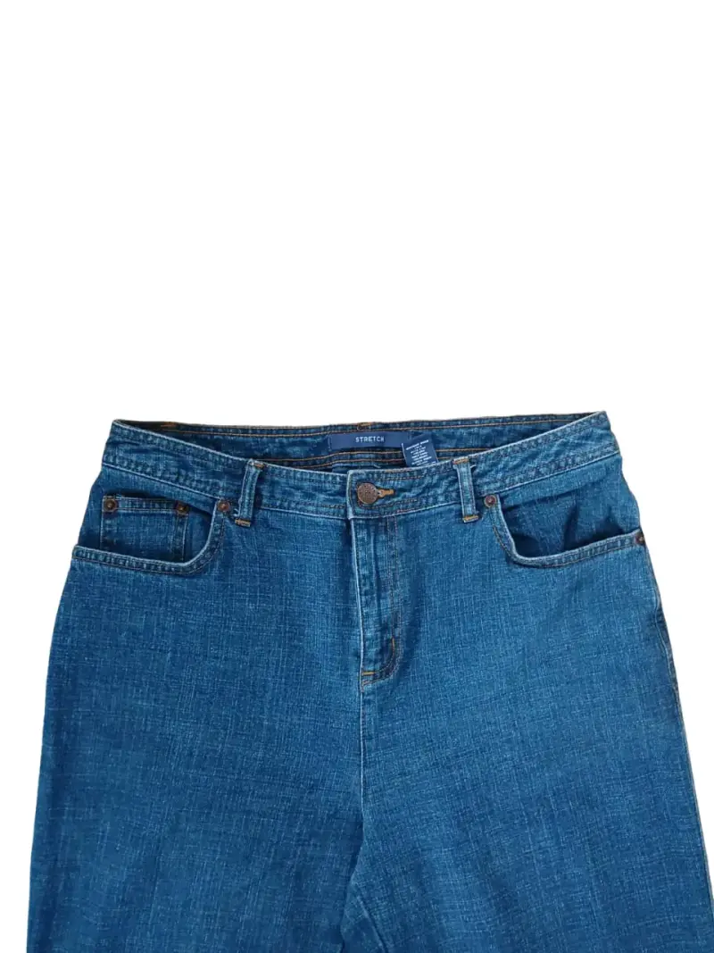 Jeans de mezclilla azul en buen estado - 3