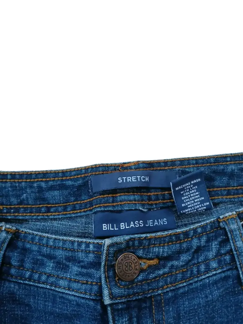 Jeans de mezclilla azul en buen estado - 4