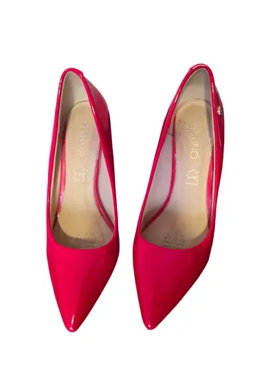 Zapatos de tacón rojo Vía Uno - miniatura 1