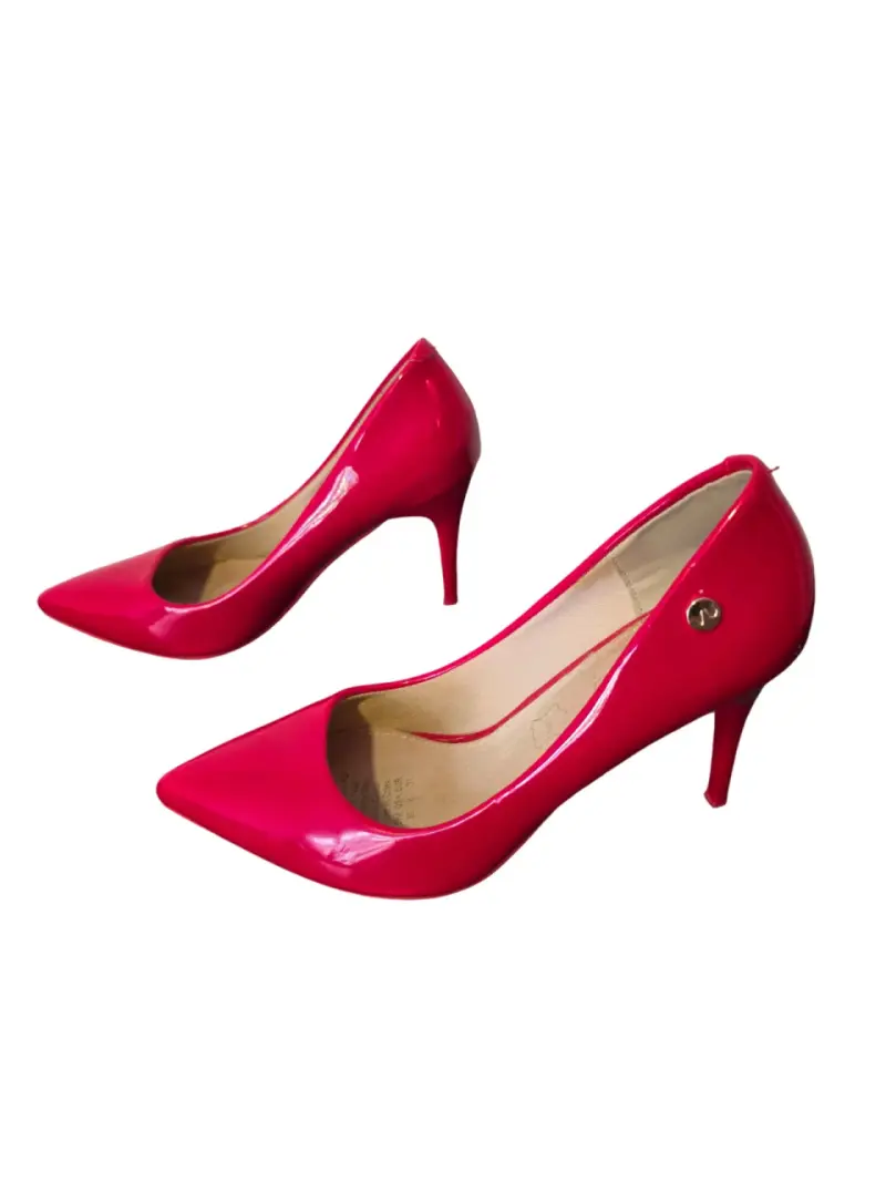 Zapatos de tacón rojo Vía Uno - 2