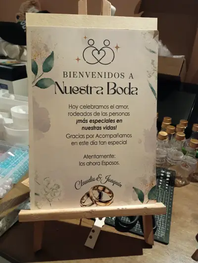 Set de Decoración de Boda con Servilletas Personalizadas - miniatura 5